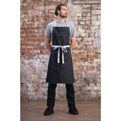 Southside Bib Apron Denim Black Southside Bib Apron Denim Black