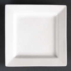 Olympia Lumina Square Plates White 170mm (Pack of 6) Olympia Lumina Square Plates White 170mm (Pack of 6)