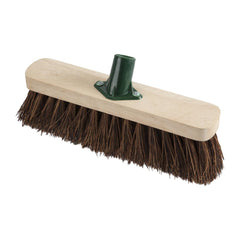 Jantex Wooden Broom Head Stiff Bassine 12in Jantex Wooden Broom Head Stiff Bassine 12in