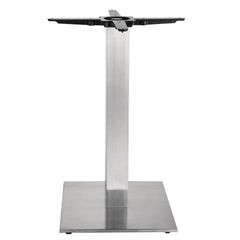 Bolero Stainless Steel Square Table Base Bolero Stainless Steel Square Table Base