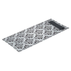 Europochette White with Vintage Design Cutlery Pouch with Black Napkin (Pack of 100) Europochette White with Vintage Design Cutlery Pouch with Black Napkin (Pack of 100)