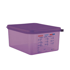 Araven Allergen Polypropylene 1/2 Gastronorm Food Container 10L Araven Allergen Polypropylene 1/2 Gastronorm Food Container 10L