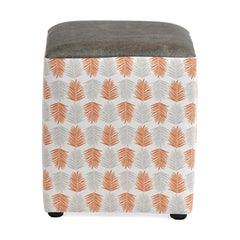 Alfresco Cube Ash Stool Mandarin (Pack of 2) Alfresco Cube Ash Stool Mandarin (Pack of 2)