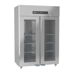 Hoshizaki Premier Double Glass Door Refrigerator 2/1 Gastronorm KG140CU Hoshizaki Premier Double Glass Door Refrigerator 2/1 Gastronorm KG140CU
