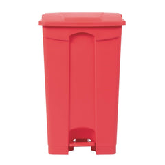 Jantex Kitchen Pedal Bin Red 87Ltr Jantex Kitchen Pedal Bin Red 87Ltr