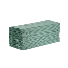 Jantex Z Fold Paper Hand Towels Green 1-Ply 3000 Sheets Jantex Z Fold Paper Hand Towels Green 1-Ply 3000 Sheets
