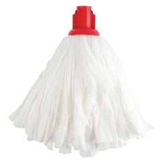 Jantex Standard Big White Socket Mop Head Red Jantex Standard Big White Socket Mop Head Red
