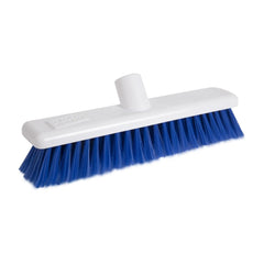 Jantex Hygiene Broom Soft Bristle Blue 12in Jantex Hygiene Broom Soft Bristle Blue 12in