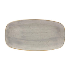 Churchill Stonecast Rectangular Plates Peppercorn Grey 189 x 355mm Churchill Stonecast Rectangular Plates Peppercorn Grey 189 x 355mm