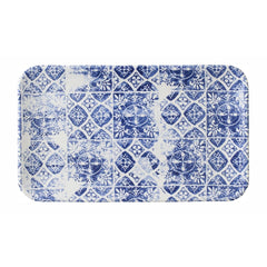 Churchill The Makers Collection Organic Rectangular Platters Porto Blue 179mm (Pack of 12) Churchill The Makers Collection Organic Rectangular Platters Porto Blue 179mm (Pack of 12)