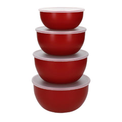 KitchenAid Prep Bowls with Lids Empire Red (Set 4) KitchenAid Prep Bowls with Lids Empire Red (Set 4)