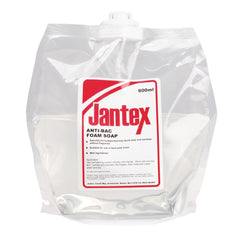 Jantex Unperfumed Antibacterial Foam Hand Soap 800ml (Pack of 6) Jantex Unperfumed Antibacterial Foam Hand Soap 800ml (Pack of 6)