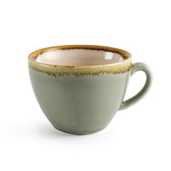 Olympia Kiln Cappuccino Cups Moss 230ml (Pack of 6) Olympia Kiln Cappuccino Cups Moss 230ml (Pack of 6)