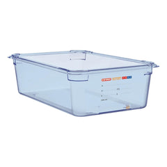 Araven ABS Food Storage Container Blue GN 1/1 150mm Araven ABS Food Storage Container Blue GN 1/1 150mm