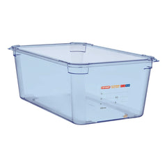 Araven ABS Food Storage Container Blue GN 1/1 200mm Araven ABS Food Storage Container Blue GN 1/1 200mm