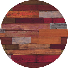 Werzalit Pre-drilled Round Table Top Blanchas Red 700mm Werzalit Pre-drilled Round Table Top Blanchas Red 700mm