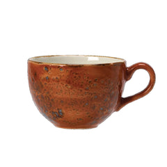 Steelite Craft Terracotta Low Empire Cups 227ml (Pack of 36) Steelite Craft Terracotta Low Empire Cups 227ml (Pack of 36)