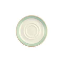 Steelite Rio Green Low Cup Saucers 165mm (Pack of 36) Steelite Rio Green Low Cup Saucers 165mm (Pack of 36)