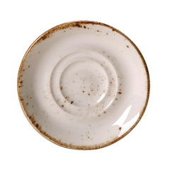 Steelite Craft White Saucer Double Well Small (Pack of 36) Steelite Craft White Saucer Double Well Small (Pack of 36)