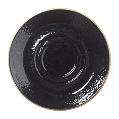 Steelite Craft Liquorice Saucers Large Double-Well 145mm (Pack of 36) Steelite Craft Liquorice Saucers Large Double-Well 145mm (Pack of 36)