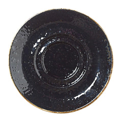 Steelite Craft Liquorice Saucers Small Double-Well 118mm (Pack of 12) Steelite Craft Liquorice Saucers Small Double-Well 118mm (Pack of 12)