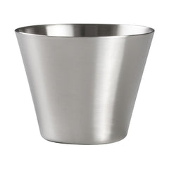Steelite Creations Metal Satin Fry Cup 340ml (Box 48)(Direct) Steelite Creations Metal Satin Fry Cup 340ml (Box 48)(Direct)