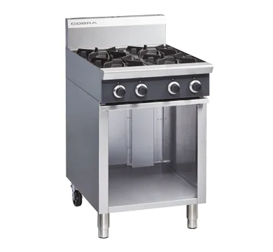 Blue Seal Cobra 600mm Gas Cooktop Cabinet Base 4 Burner