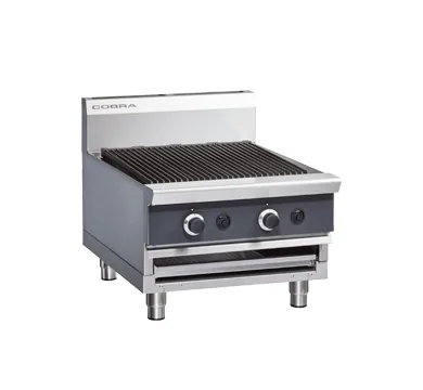 Blue Seal Cobra 600mm Gas BBQ Range, Bench Model
