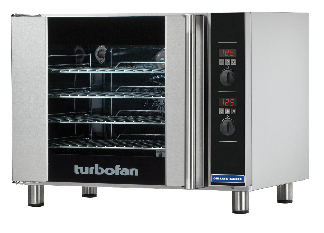 Blue Seal Turbofan E31D4 4-Tray Digital GN Convection Oven