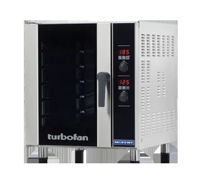 Blue Seal Turbofan E33D5 5-Tray Digital GN Convection Oven