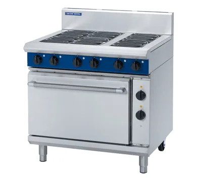 Blue Seal Evolution Series 900mm Electric Oven Range with Six Elements