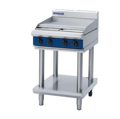 Blue Seal Evolution Series 600mm Electric Griddle Cooktop on Open Stand