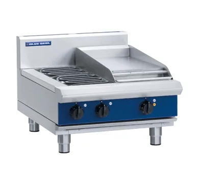 Blue Seal Evolution Series 600mm Bench Electric Cooktop with Griddle Plate