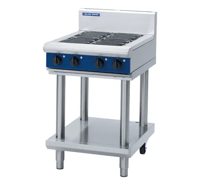 Blue Seal Evolution Series 600mm Electric Cooktop with Four Elements on Open Stand