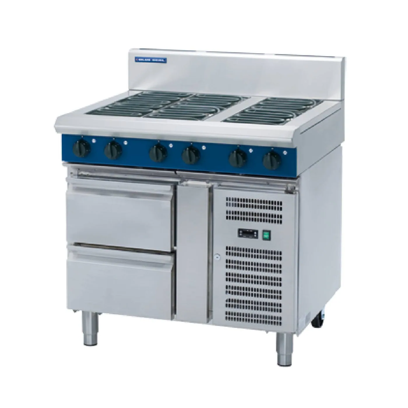 Blue Seal Evolution Series 900mm Electric Cooktop (Refrigerated Base)