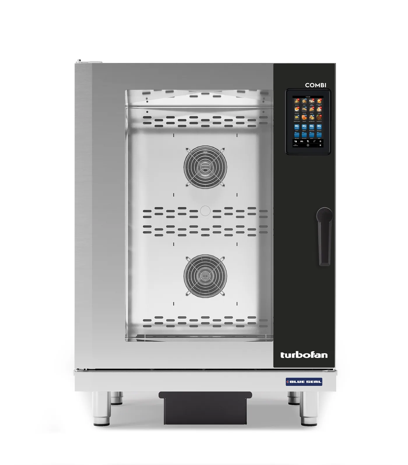 Blue Seal Turbofan Combi EC40T10 10 Grid Touch Screen Combi Steamer
