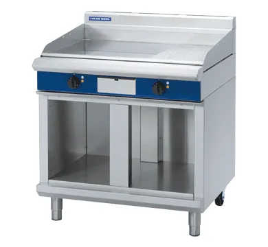 Blue Seal Evolution Series 900mm Electric Griddle on Cabinet Base