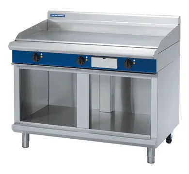 Blue Seal Evolution Series 1200mm Electric Griddle on Cabinet Base