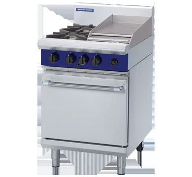 Blue Seal Evolution Series 600mm Gas Griddle & Burner Oven Range