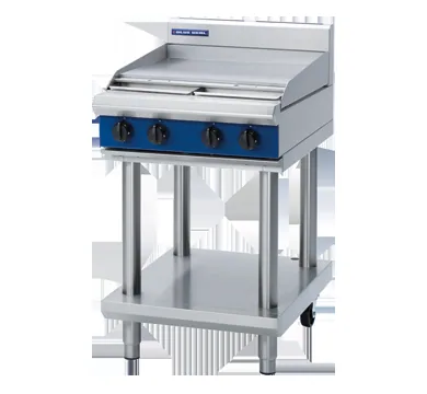 Blue Seal Evolution Series 600mm Gas Griddle Cooktop with Open Stand