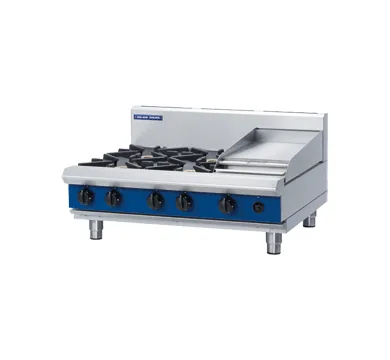 Blue Seal Evolution Series 900mm Gas 4-Burner Griddle Cooktop (Bench Model)