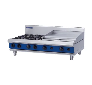 Blue Seal Evolution Series 1200mm Gas 4-Burner Griddle Cooktop (Bench Model)