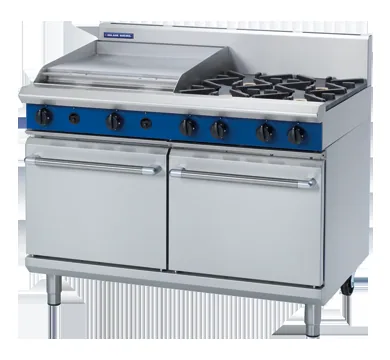 Blue Seal Evolution Series 1200mm Gas Range with 600mm Griddle & Oven