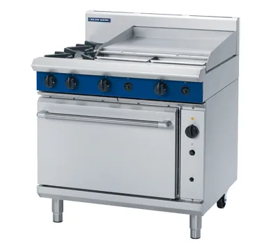 Blue Seal Evolution Series 900mm Gas Range with 600mm Griddle & Convection Oven