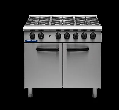 Blue Seal 900mm Gas Range with 6 Burners & Oven