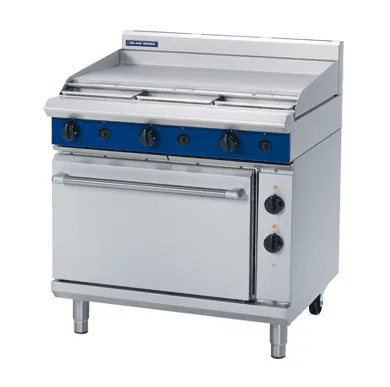 Blue Seal Evolution Series 900mm Gas Range with 900mm Griddle & Electric Oven