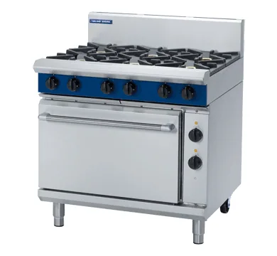 Blue Seal Evolution Series 900mm Gas Range with 6 Burners & Electric Oven