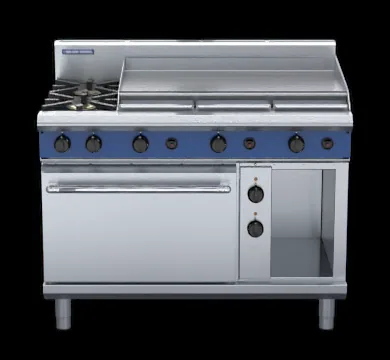 Blue Seal Evolution Series 1200mm Gas Range with 900mm Griddle & Electric Oven