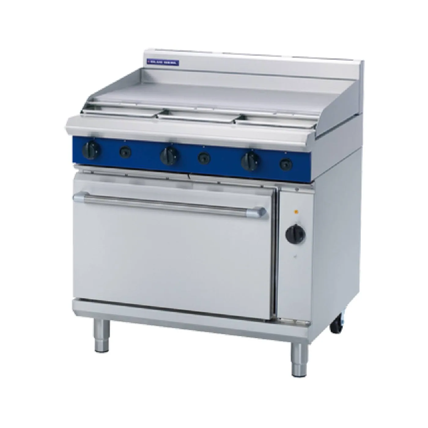 Blue Seal Evolution Series 900mm Gas Griddle Range with Convection Oven