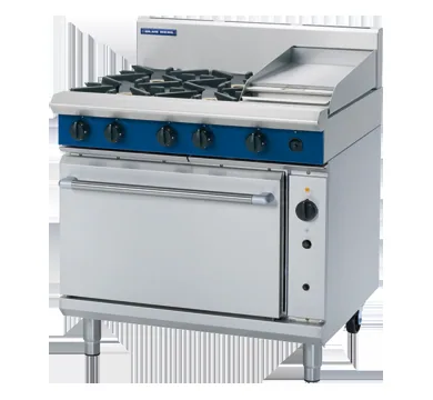 Blue Seal Evolution Series 900mm Gas Range with 4 Burners & Convection Oven